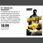 PC:"DRIVER SAN FRANCISCO"
