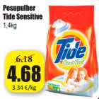 Allahindlus - Pesupulber
Tide Sensitive
1,4kg