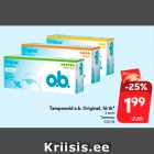 Tampoonid o.b. Original, 16 tk*