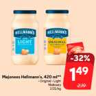 Majonees Hellmann's, 420 ml**