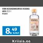 Allahindlus - VIIN KOSKENKORVA VODKA