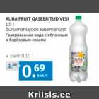 AURA FRUIT GASEERITUD VESI 1,5 L