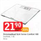 Personaalkaal Style Sense Comfirt 100