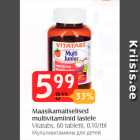 Maasikamaitselised multivitamiinid lastele