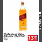 Allahindlus - Whisky Johnnie Walker Red Label
