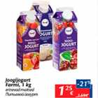 Allahindlus - Joogijogurt Farmi, 1 kg