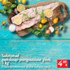 Sulatatud pakslaup-pangaasiuse filee, 1 kg