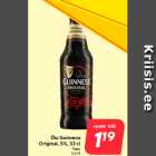 Alkohol - Õlu Guinness
Original, 5%, 33 cl
