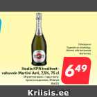 Allahindlus - Itaalia KPN kvaliteetvahuvein
Martini Asti, 7,5%, 75 cl