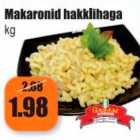 Макароны с мясным фаршем