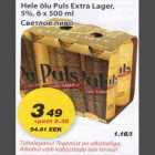 Hele õlu Puls Extra Lager