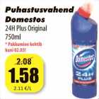 Puhastusvahend
Domestos
24H Plus Original
750ml