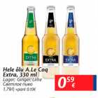 Alkohol - Hele õlu A.Le Coq Extra, 330 ml