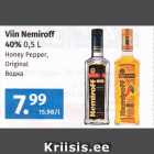 Allahindlus - Viin Nemiroff  
