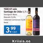 Tšiili GT vein 
Santiago de Chile 
0,75 L