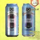 Allahindlus - Muu alkohoolne jook
Sinebrychoff
Long Drink 5,5%, 0,5 l
• Cranberry
• Grapefruit