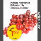 Allahindlus - Punased viinamarjad Red Globe, 1 kg