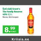 Allahindlus - Šoti viski Grant