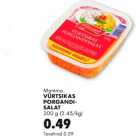 Allahindlus - VÜRTSIKAS PORGANDISALAT
