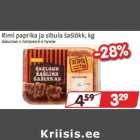 Allahindlus - Rimi paprika ja sibula šašlõkk,