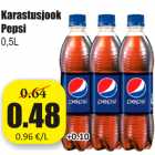 Allahindlus - Karastusjook Pepsi 0,5 L