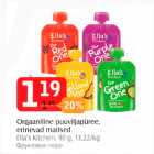 Allahindlus - Orrgaaniline puuviljapüree, 
erinevad maitsed