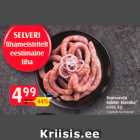 Магазин:Selver,Скидка:Сырые колбаски