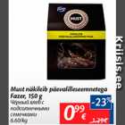 Must näkileib päevalilleseemnetega Fazer, 150 g