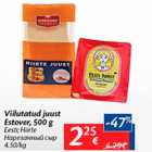 Viilutatud juust Estover, 500 g