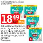 Mähkmed - Püksmähkmed Glant Pack+