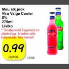 Allahindlus - Muu alk.jook Viru Valge Cooler 5% 275ml Liviko