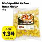 Maisipallid iirises Kass Artur 150 g