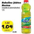 Allahindlus - Roheline jäätee Nestea (maasika & aloemaitseline) 1,5L