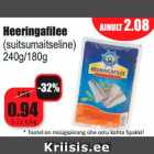 Allahindlus - Heeringafilee (suitsumaitseline) 240g/180g