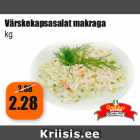 Allahindlus - Värskekapsasalat makraga
kg