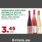 HISPAANIA KPN VEIN
ESTRELLA DULCE
VALENCIA