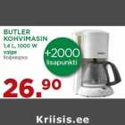 BUTLER
KOHVIMASIN