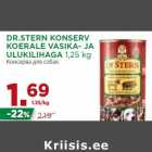 Allahindlus - DR.STERN KONSERV
KOERALE VASIKA- JA
ULUKILIHAGA