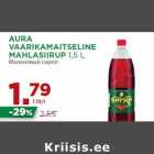 AURA
VAARIKAMAITSELINE
MAHLASIIRUP