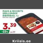 MAKS & MOORITS
GRILLSNÄKK
RIBIRIBAD, 
