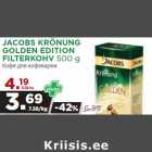 JACOBS KRÖNUNG
GOLDEN EDITION
FILTERKOHV 