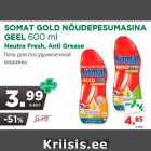 SOMAT GOLD NÕUDEPESUMASINA
GEEL