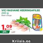 Allahindlus - VICI RASVANE HEERINGAFILEE
240 g