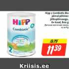 Allahindlus - Hipp 2 Combiotic Bio
piimal põhinev
jätkupiimasegu,
6+ kuud, 800 g