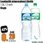 Allahindlus - Looduslik mineraalvesi Akvilè

