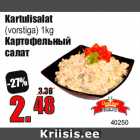 Kartulisalat
1kg
