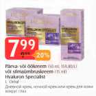 Päeva- või öökreem (50 ml) või silmaümbruskreem (15 ml) Hyaluron Specialist 