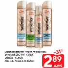 Juukselakk või -vaht Wellaflex

