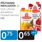 Магазин:Maksimarket, Konsum, AjaO,Скидка:СОКОВЫЙ НАПИТОК