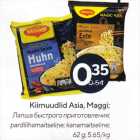 Allahindlus - Kiirnuudlid Asia, Maggi